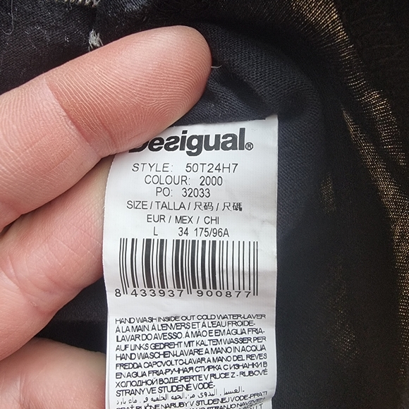 Desigual Kimono Sleeve Top - Picture 5 of 8